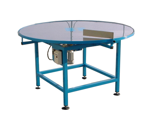 Mesa giratoria transparente Cristal